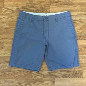 Light Blue Old Navy Casual Khaki Style Lived-In Straight Shorts Sz. 34
